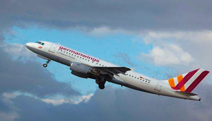 Airbus A320, avión de la empresa alemana Lufthansa, matriz de la aerolínea Germanwings.