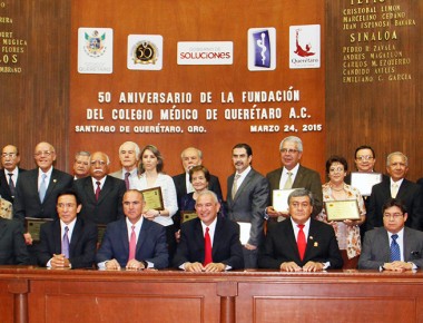 Colegio Médico de Querétaro celebra su 50 Aniversario