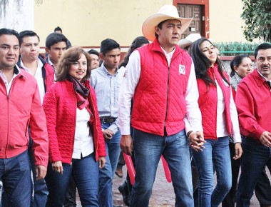 Omar Jiménez ratifica candidatura a la presidencia municipal de Cadereyta