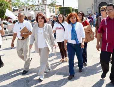 Celia Maya inicia Campaña en Corregidora
