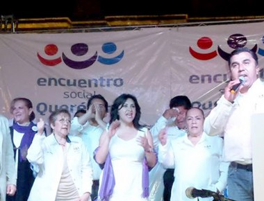 Desde Jalpan de Serra Encuentro Social arranca Campaña