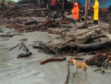 Municipios de Guerrero, afectados por «Mar de Fondo»