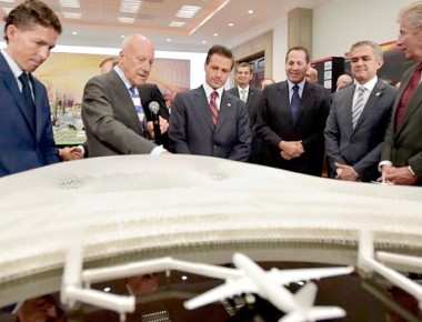 Presentan avances del proyecto del nuevo aeropuerto de México
