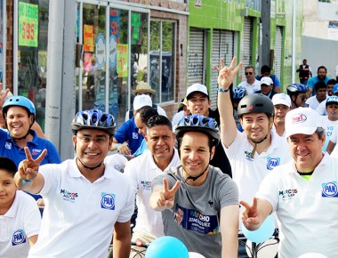 Marcos y Pancho #SacanLaBici para mover a Querétaro