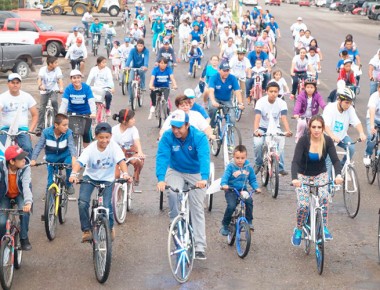 Armando Velázquez encabeza #RodadaAzul en E. Montes