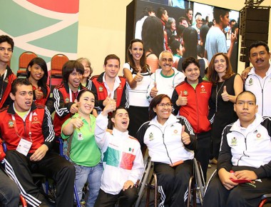 Sandra Albarrán inaugura Paralimpiada Nacional 2015