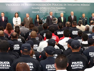 Inaugura Calzada Programa de Profesionalización Policial