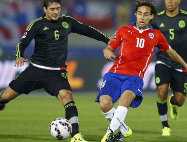 México empata con Chile