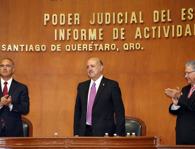 Septién Olivares rinde 3er Informe del Poder Judicial