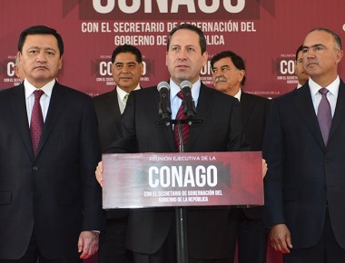 Asiste Calzada a Reunión Ejecutiva de la CONAGO