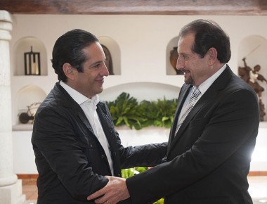 Francisco Domínguez se reúne con Jorge López Portillo