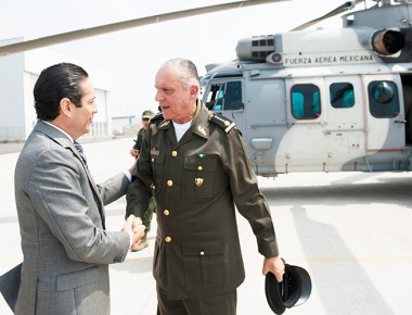Domínguez y Granados se reúnen con Cienfuegos; pactan estrategia de seguridad para Querétaro