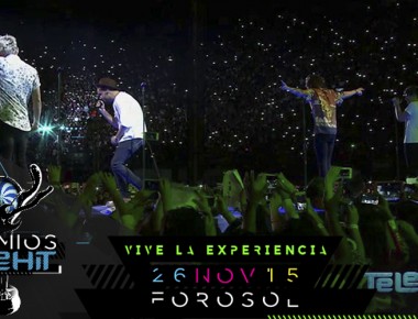 Foro Sol vibra con los Premios Telehit 2015