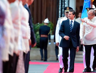 En visita de Estado Peña Nieto estrecha lazos comerciales con Filipinas