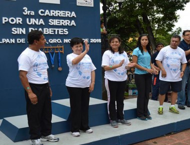 En Jalpan autoridades estatales arrancan Semana Nacional de la Diabetes