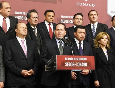 Gobernadores acuerdan impulsar policía estatal única