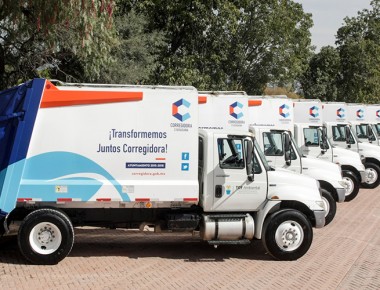 Se concesiona en Corregidora servicio de recolección de basura y se adquieren nuevas unidades