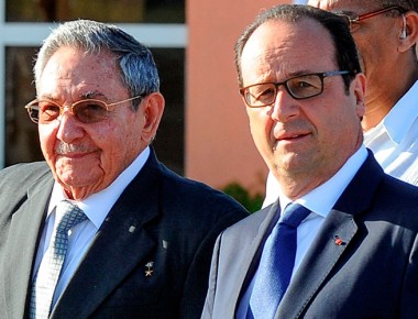 Después de décadas Castro hace visita histórica a Francia