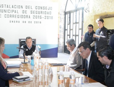 Instalan Consejo Municipal de Seguridad 2015 – 2018 en Corregidora