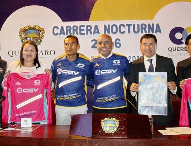 Presentan convocatoria para Carrera Nocturna Powerade 2016