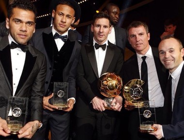 Leonel Messi gana su quinto Balón de Oro