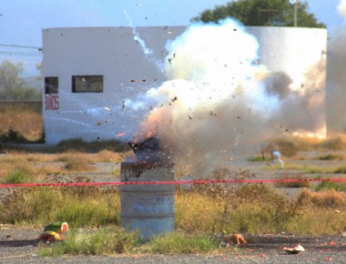 Autoridades Municipales destruyen 280 kg de pirotecnia en San Juan del Río