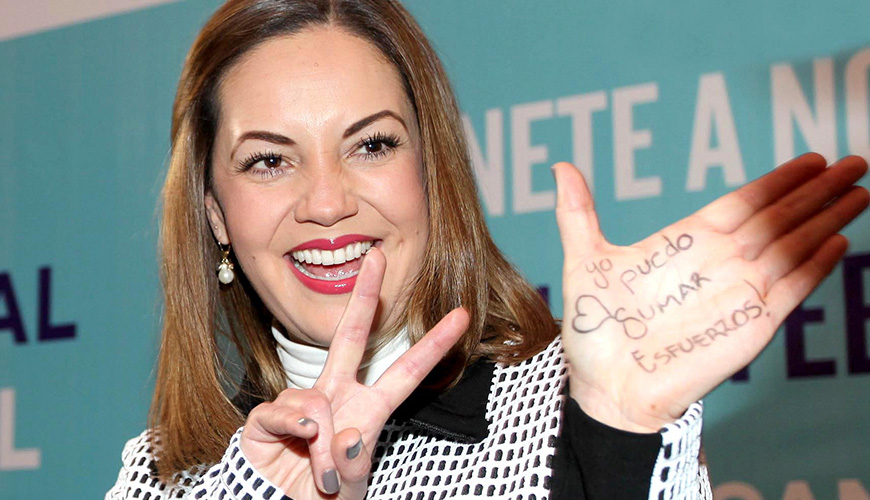 Karina Castro se sumó a decir #YoPuedo