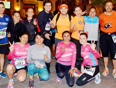 Querétaro vive con entusiasmo Carrera Nocturna Powerade 2016