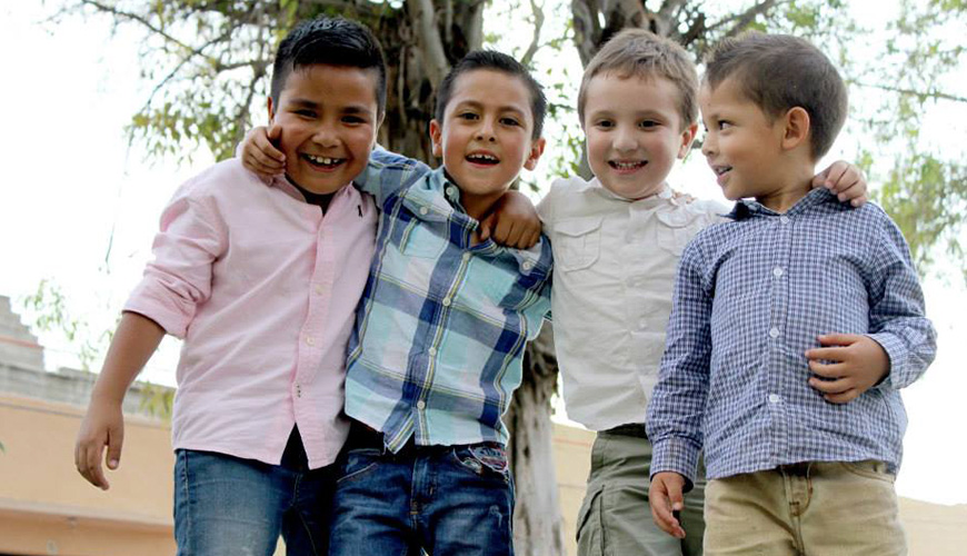 Emilio, Gilberto, Miguel y Juan Manuel