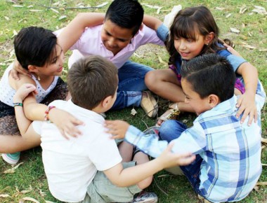 Manuel, Schoenstatt, Emilio, Majo, Gilberto y Miguel celebran «Día del Niño»