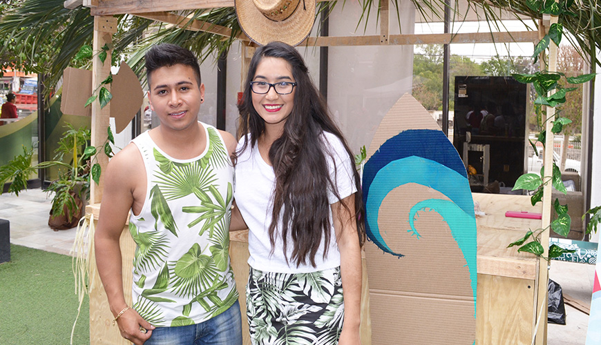 Estudiantes de la licenciatura en Comunicación