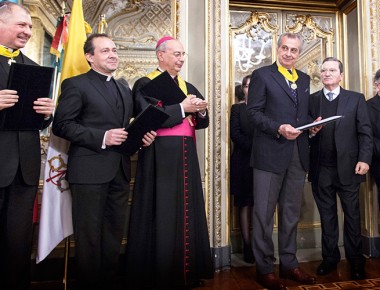 Otorgan Orden Piana de Pío IX a Mariano Palacios Alcocer, embajador de México en el Vaticano