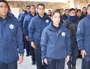 Participan 134 policías por el reconocimiento al Policía del Año