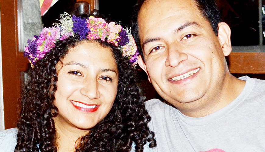 Lorena Morales y Gabriel Mireles