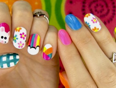 Convierte tus uñas en un lienzo y píntales este nail art fantasía