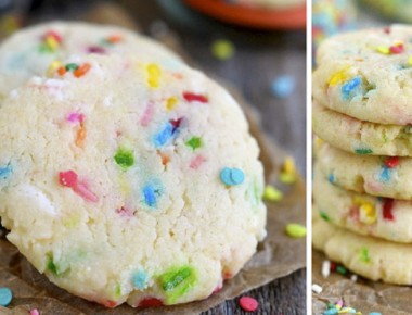 ¿Estás contra reloj? Aquí las galletas confeti perfectas para la fiesta de tu hijo (a)