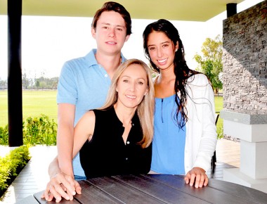 Lorena Regalado de Calzada, una mamá orgullosa de sus hijos