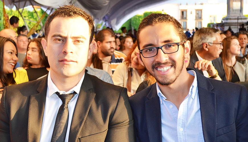 Alejandro González y Andrés Nieto