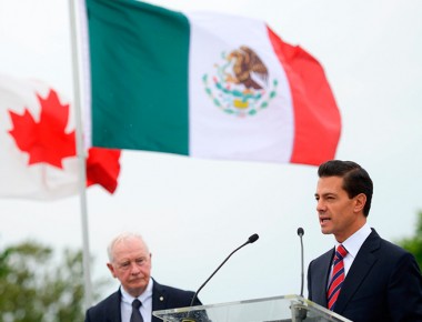 Johnston y EPN acuerdan impulsar intercambio académico y económico de México y Canadá