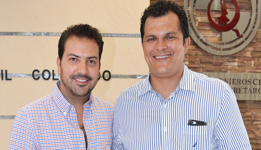 Guillermo Macías y Agustín Uribe