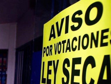 Habrá Ley Seca por elecciones