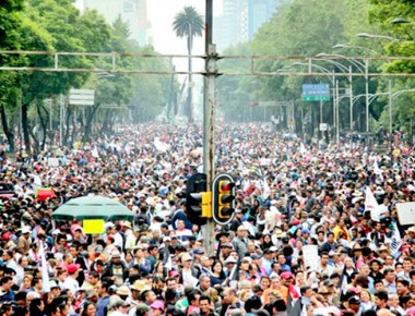Morena se suma a marcha de la CNTE