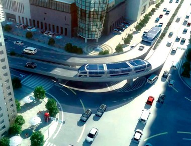 Presentan el “autobús del futuro” en China