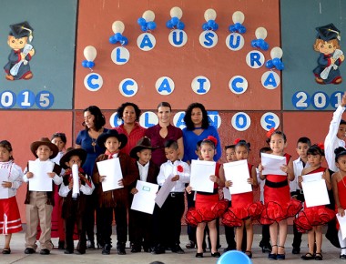 Clausuran ciclo escolar CAIC Y CAF del municipio de Querétaro