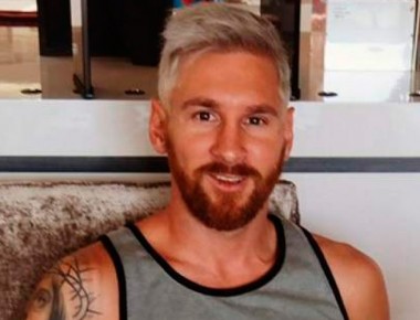 Lionel Messi estrena nuevo look