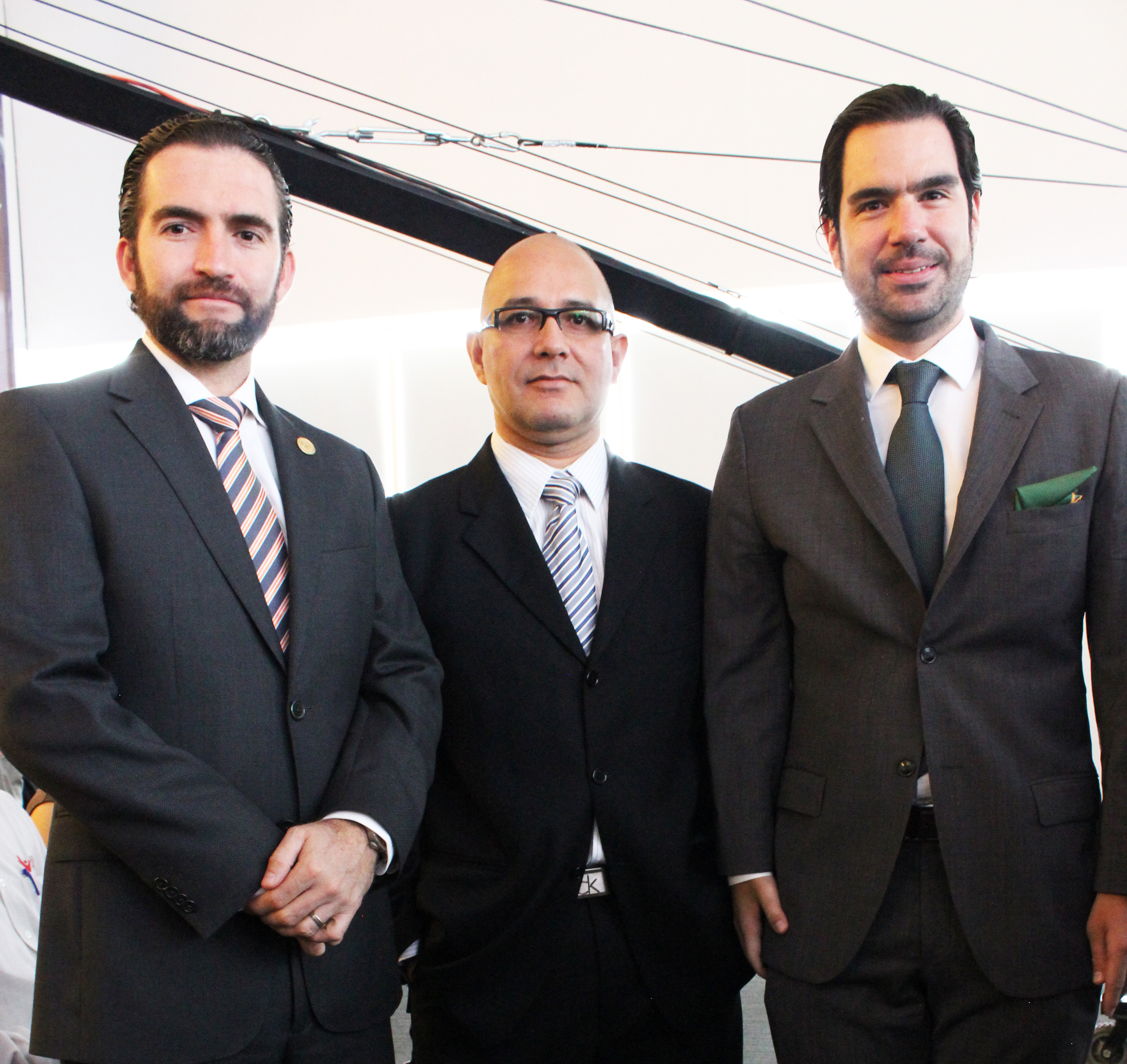 Gerardo Romero, Antonio García y Gildardo Gutiérrez