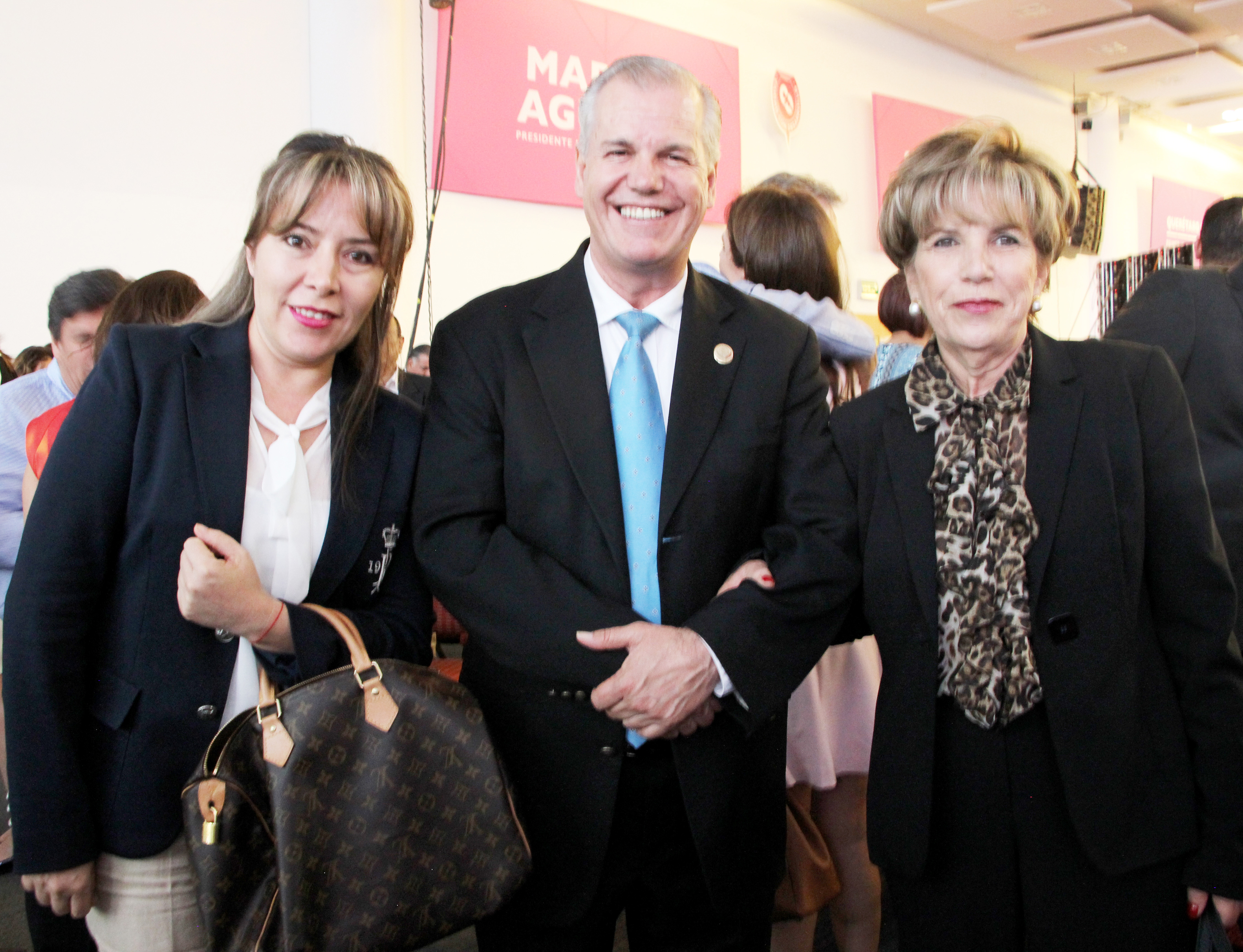 Lety Ruiz, Apolinar Casillas y Lety Luna Vera de Ruiz