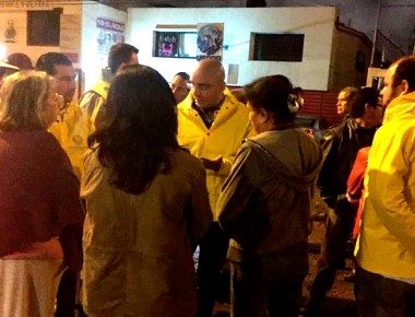 Recorre MAV zonas afectadas por las lluvias; gira instrucciones para auxiliar a capitalinos