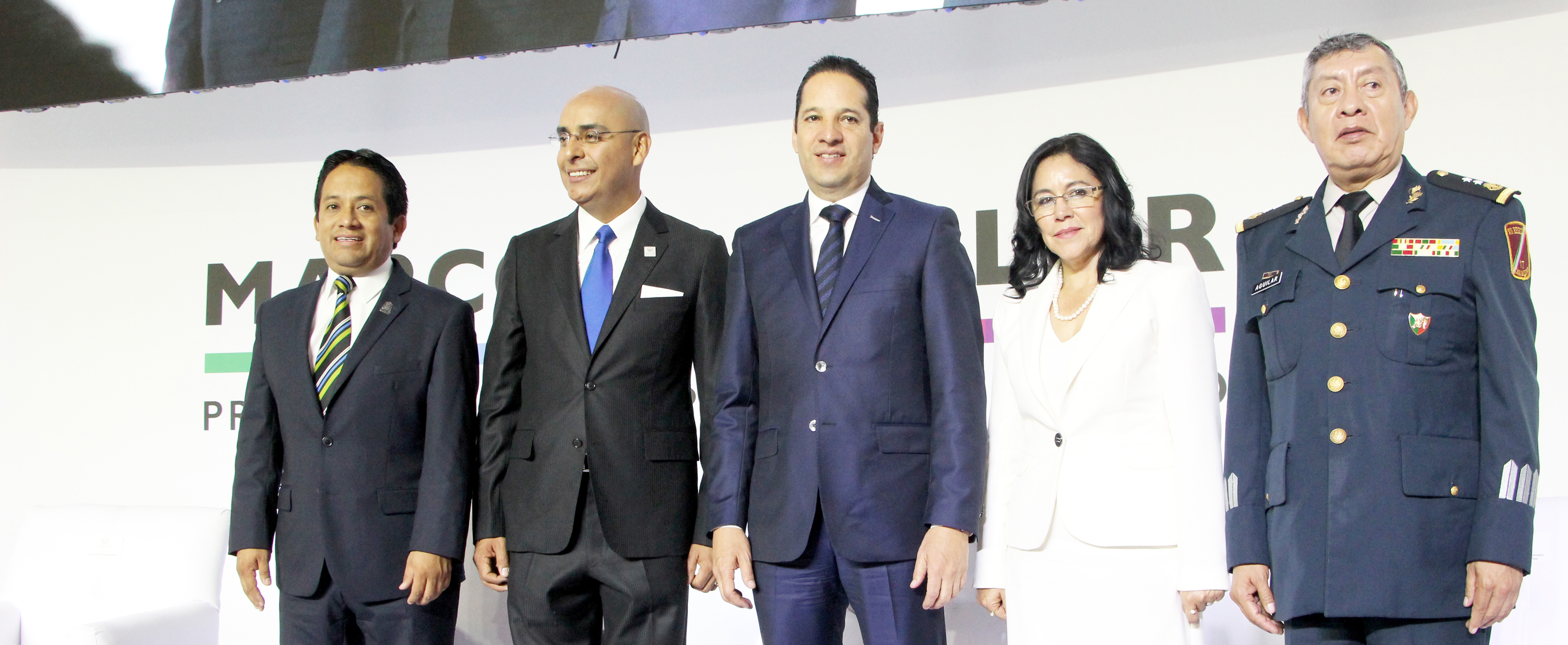 Representantes del Poder Ejecutivo acompañaron a Marcos Aguilar Vega