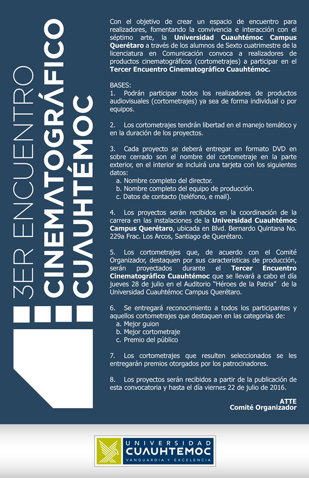 convocatoria